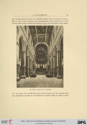 San Gennaro. Intérieur de la cathedrale