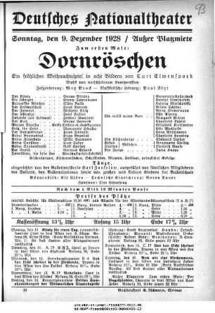Dornröschen