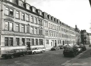 Dresden-Pieschen. Rehefelder Straße. Straßembild ab Nummer 18 (um 1900)