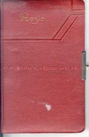 Poesiealbum von Gertrud Voigt (später Dudel) - Familienkonvolut