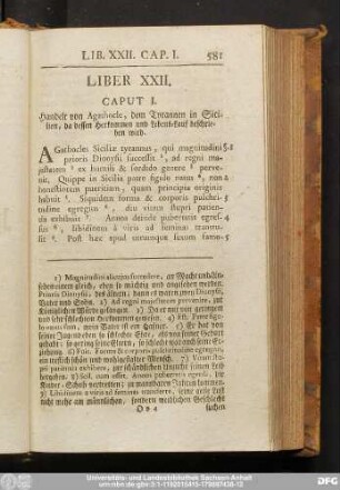 Liber XXII.
