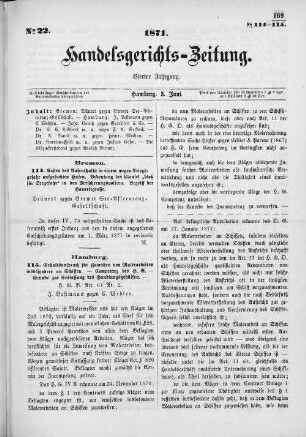 No. 22. 3. Juni 1871