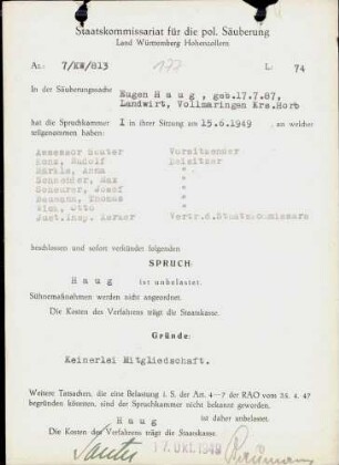Haug, Eugen