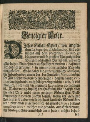 Geneigter Leser