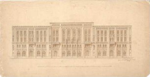 Reiffenstuel, Michael; München; Öffentliches Gebäude - Aufriss