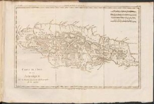 Carte De L'Isle De La Jamaique