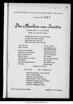 Der Barbier von Sevilla