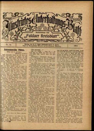 Ausgabe vom Sonntag, den 10. Dezember 1916.