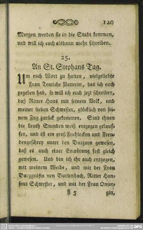 25. An St. Stephans Tag