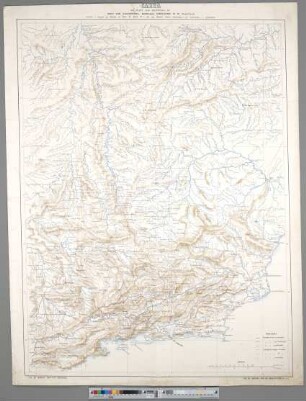 Carta De Parte Das Provincias Do Rio De Janeiro, Minas Geraes E S. Paulo : contendo o traçado da Estrada de Ferro D. Pedro II e dos seus diversos ramaes construidos, - em construccão, - e projectados
