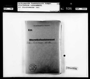 Freiheitsstrafen: Aburteilung von Verfehlungen der Hofdienerschaft mit Freiheitsstrafen