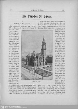 Die Parochie St. Lukas