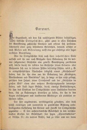 Die Ortschroniken, ihre kulturgeschichtliche Bedeutung und pädagogische Verwertung : ein Beitrag zur richtigen Beurteilung des idyllischen Chronikenkults