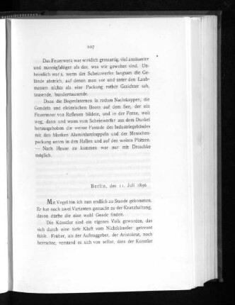 Berlin, den 11. Juli 1896