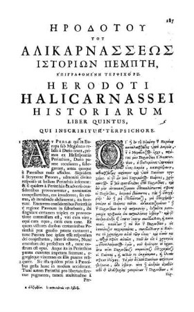 Liber Quintus, Qui Inscribitur Terpsichore.