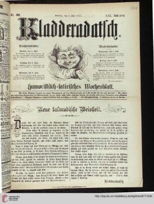 Hefte 31-35, Juli 1877