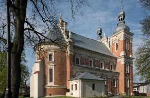 Katholische Kirche Sankt Katharina und Sankt Florian, Gołąb (powiat puławski), Polen