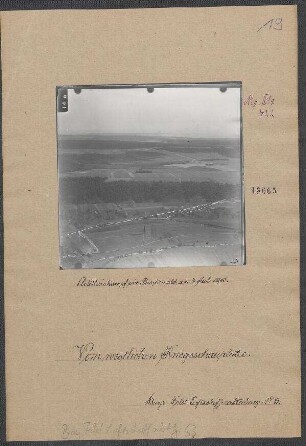 Vom westlichen Kriegsschauplatze: Artilleriekampf im Priesterwald am 04.07.1915