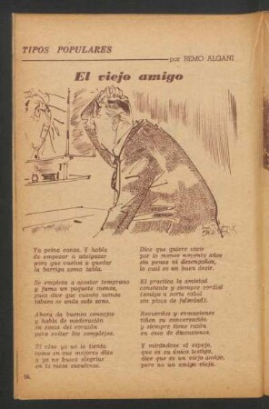 El viejo amigo : Tipos populares