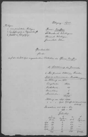 Neuffen: Pfarrbericht 1925