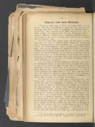Tragisches Ende zweier Missionare
