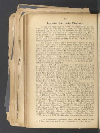 Tragisches Ende zweier Missionare