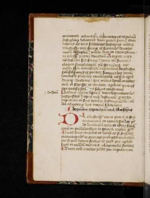 Registrum. Sequuntur capitulorum tituli libri sequentis.