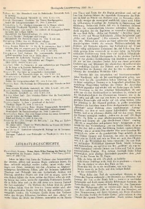 61-63 [Rezension] Guardini, Romano, Rainer Maria Rilkes Deutung des Daseins
