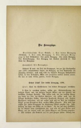 Die Kreuzzüge