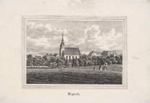 Kirche in Leipnitz (Grimma-Leipnitz), aus Sachsens Kirchen-Galerie von Hermann Schmidt