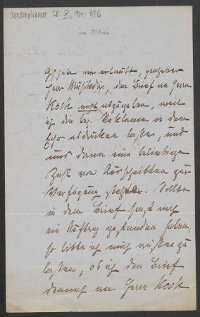 Brief an Friedrich Wilhelm Jähns : 18.03.1870