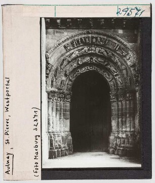 Aulnay, St. Pierre: Westportal
