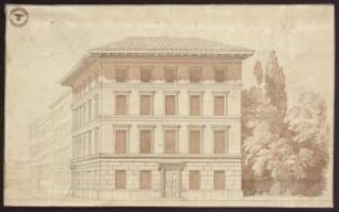 Entwurf zu einem Wohnhaus. Ansicht