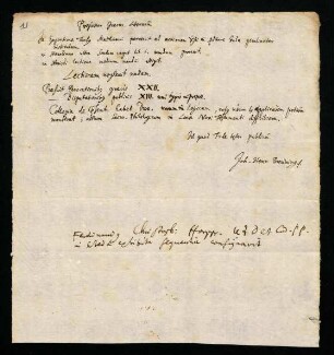Johann Heinrich Breuning, 1684 [(1650-1686), Professor für Griechisch 1684-1686]