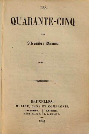 Les quarante-cinq, 2