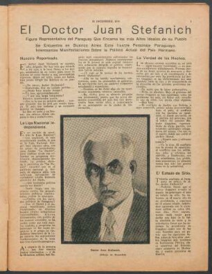 El Doctor Juan Stefanich