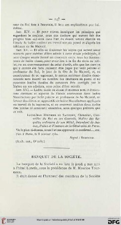 Banquet de la Société