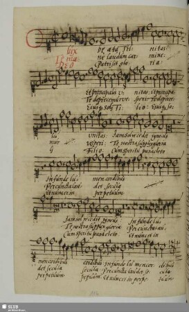 Schröter, Leonhart: O lux beata trinitas