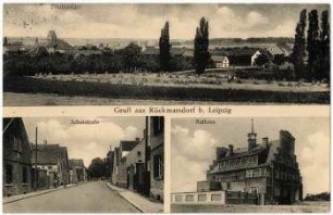 Gruß aus Rückmarsdorf b. Leipzig : Totalansicht