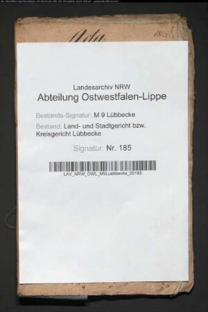 Erblasser: Beckemeyer, Anne Catharine Marie: