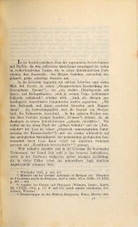 Die Diabasschiefer des Taunus