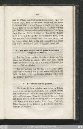 9. Das Moos und die Flechten.