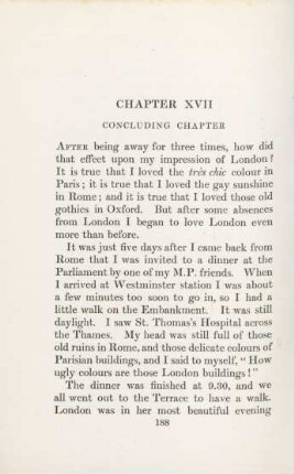 Chapter XVII. Concluding chapter