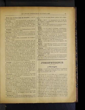 Jurisprudence Allemagne