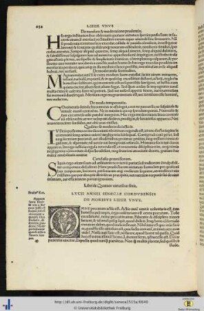 De moribus.