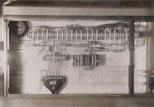 Schalthaus W.I - Meßleitungskanal Maschinenfeld Maschine 4, W.I (rechte Hälfte)