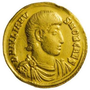 Münze, Solidus, 06. November 355 bis 03. November 361 n. Chr.