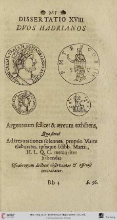 Dissertatio XVIII.