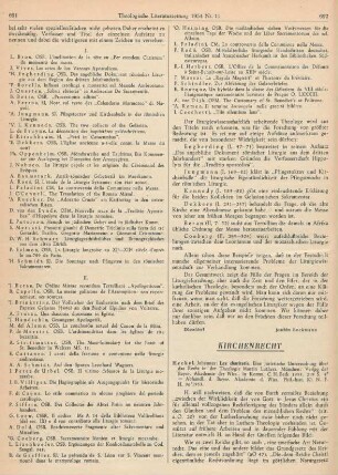 692-694 [Rezension] Heckel, Johannes, Lex charitatis