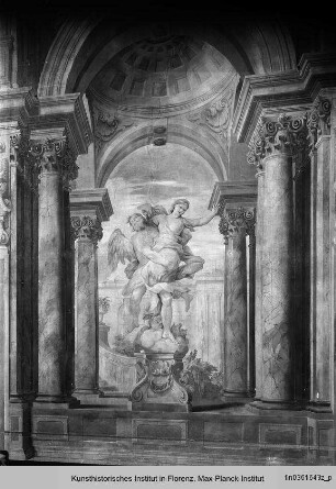 Ausmalung : Boreas raubt Oreithyia